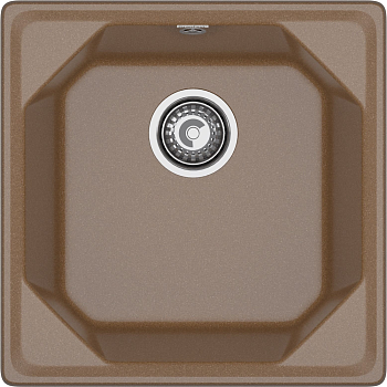 Фото товара: GranFest UNIQUE U-500, мойка, мрамор, терракот
