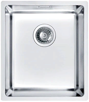 Фото товара: ALVEUS KOMBINO 20 SAT-90, мойка, нержавеющая сталь сатин (в комплекте с сифоном 1130550)