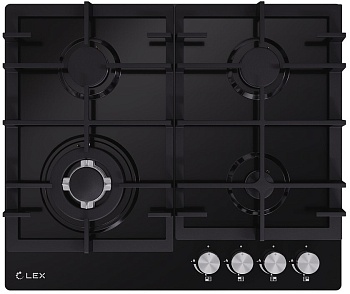 Фото товара: LEX GVE 642 BL MATT EDITION газовая поверхность