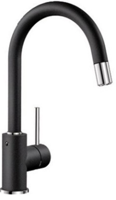 Blanco Mida-S, смеситель, гранит, антрацит