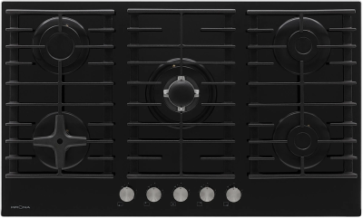 Фото товара: Krona HAGEL 90 BL W FC газовая поверхность