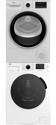Детальное фото товара: Beko стирка WSPE7612W + сушка B3T47238