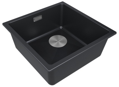 Детальное фото товара: Paulmark LUMI 45UNI-SKEW, мойка, гранит, антрацит