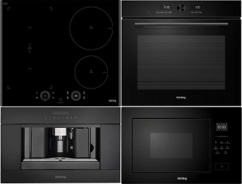 Фото товара: KORTING HIB 64750 B SMART + OKB 1680 GN MW + KMI 827 GN + KCM 9200 BG