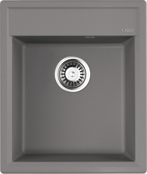 Фото товара: Omoikiri Daisen 42-GR, мойка, гранит, leningrad grey