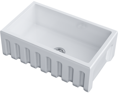 Детальное фото товара: Omoikiri Mikura 76-WH Glossy, мойка, керамика, белый глянцевый