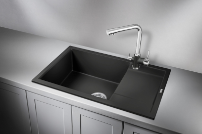 GRANULA 7805 мойка, гранит, турмалин Детальное фото товара: GRANULA 7805 мойка, гранит, турмалин