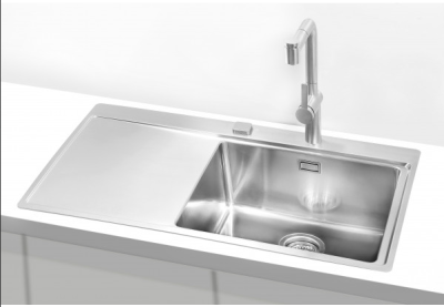 Детальное фото товара: ALVEUS PURE 50R new KMB-90, мойка, нержавеющая сталь, правая (в комплекте с сифоном 1148858)