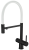 Детальное фото товара: Emar EC-7024WHT Black, смеситель, черный