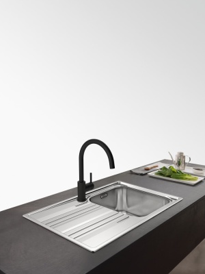 Детальное фото товара: Franke Lina XL, смеситель, черный матовый