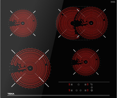 Детальное фото товара: Teka TTB 64320 TTC BLACK стеклокерамическая поверхность