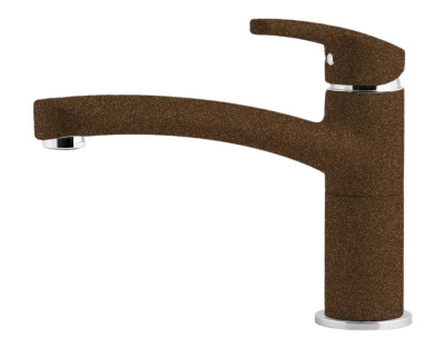 Детальное фото товара: GranFest 2523, смеситель, мрамор, терракот