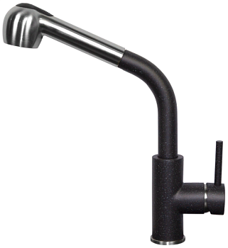 Фото товара: Zigmund & Shtain ZS 1200 L, смеситель, темная скала