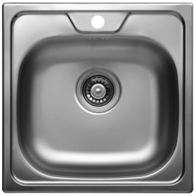 ALVEUS GENESIS ALLUX 70 LEI-90, мойка, нержавеющая сталь (в комплекте с сифоном 1130550)