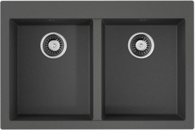 Omoikiri Bosen 80-2-PL, мойка, гранит, платина