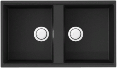 Omoikiri Kitagawa 83-2-U-GB, мойка, керамика, графит