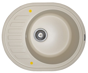 Фото товара: Ecoshtein KREIS OV 620, мойка, гранит, капучино