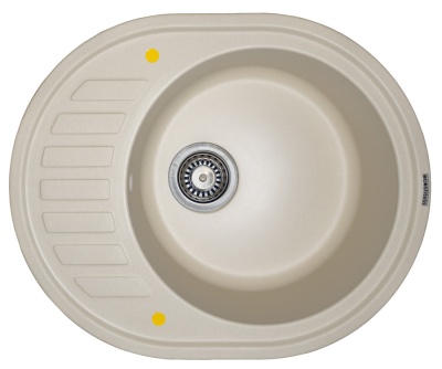 Ecoshtein KREIS OV 620, мойка, гранит, капучино