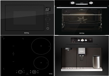 Фото товара: KORTING HIB 64750 B SMART + OKB 8921 ESN + KMI 825 TGN + KCM 9830 BCG