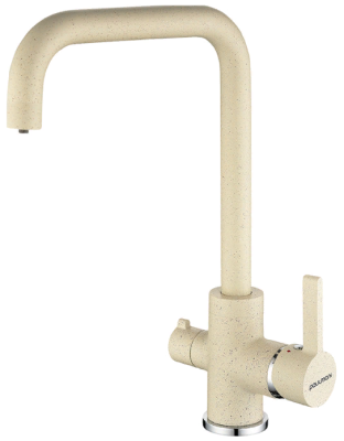 Детальное фото товара: Paulmark LOGAS, смеситель, гранит, бежевый