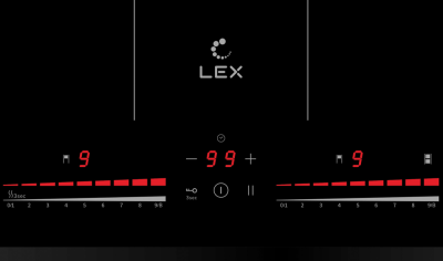 Детальное фото товара: LEX EVI 641C BL индукционная поверхность