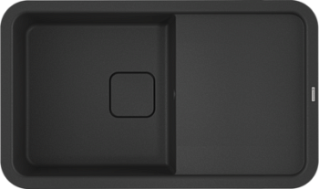 Фото товара: Omoikiri Tasogare 86-BL, мойка, гранит, черный