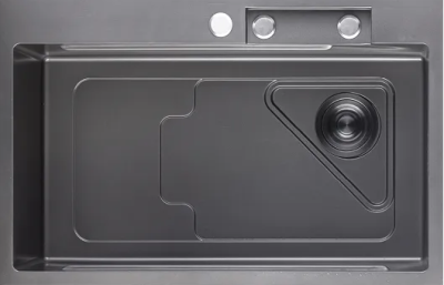 GranFest 7246 PVD, мойка, нержавеющая сталь, графит