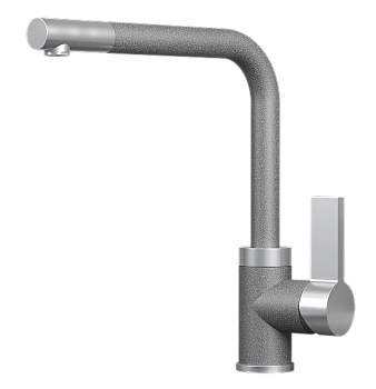 Фото товара: GRANULA 5504 смеситель, гранит, графит