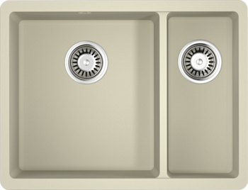 Фото товара: Omoikiri Kata 55-2-U-BE, мойка, гранит, ваниль