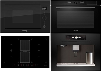 Фото товара: KORTING HIBH 68980 NB + OKB 1650 GN STEAM + KMI 825 TGN + KCM 9830 BCG