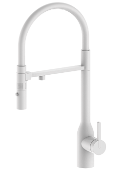 Фото товара: Paulmark Magneto One, смеситель, белый