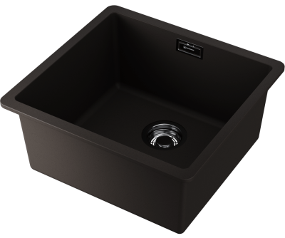 Omoikiri Kata 44-U-ES, мойка, гранит, эспрессо Детальное фото товара: Omoikiri Kata 44-U-ES, мойка, гранит, эспрессо