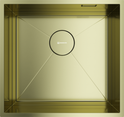 Omoikiri Kasen 48-26 INT LG, мойка, нержавеющая сталь/светлое золото