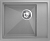 Фото товара: Rivelato NOBILE NB-544-R grigio metallizz, мойка, гранит, серый металлик