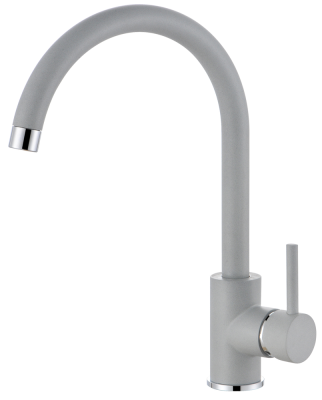 Детальное фото товара: ALVEUS GENESIS KATI G81 CONCRETE, смеситель, гранит, серый