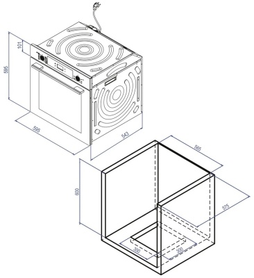 Схема встраивания