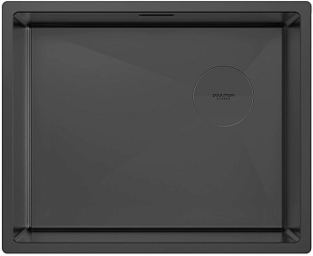 Фото товара: Paulmark NEXT-SKEW 54 UNI, мойка, нержавеющая сталь, матовый черный