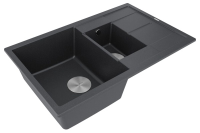 Детальное фото товара: Paulmark FLUGEN 60/1,5, мойка, гранит, черный