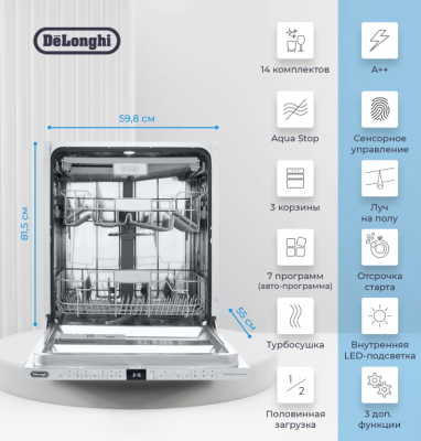 Детальное фото товара: DeLonghi DDW 06F Supreme nova