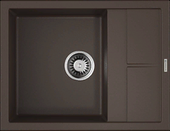 Фото товара: Omoikiri Sumi 65-DC, мойка, гранит, темный шоколад