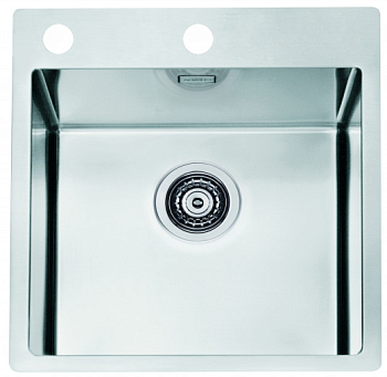 Фото товара: ALVEUS PURE 20 new KMB-90, мойка, нержавеющая сталь (в комплекте с сифоном 1148858)