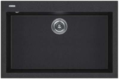 KUCHENSTERN OBEN 80, мойка, гранит, антрацит