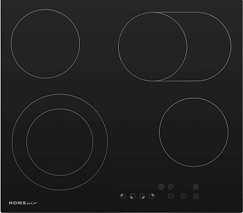 Фото товара: HOMSair HV64SMDBK стеклокерамическая поверхность