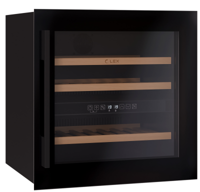 LEX LWD6036BL dual zone Детальное фото товара: LEX LWD6036BL dual zone