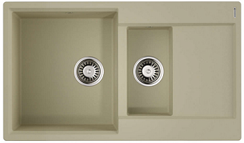 Фото товара: Omoikiri Daisen 86-2-BE, мойка, гранит, ваниль