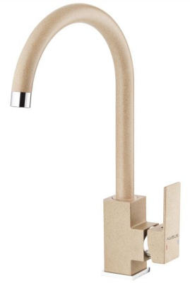 ALVEUS SANTO G55 BEIGE, смеситель, гранит, бежевый