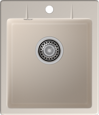 GranFest URBAN 242, мойка, гранит, белый