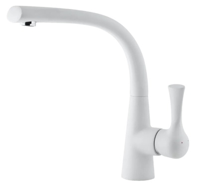 Детальное фото товара: GranFest 3723, смеситель, мрамор, иней