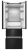MEFERI MFR70BK TOTAL NO FROST FRENCH DOOR ULTRA Детальное фото товара: MEFERI MFR70BK TOTAL NO FROST FRENCH DOOR ULTRA