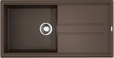 Omoikiri Tedori 100-DС, мойка, гранит, темный шоколад